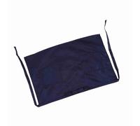 Grembiule corto con tasche, comodo e facile da pulire, ideale per il personale di bar, server, 35% cotone + 65% poliestere, 7 colori (blu navy)