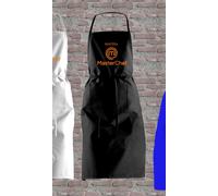 Grembiule cucina personalizzato MASTERCHEF CON NOME bianco nero idea regalo