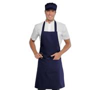 Grembiule Cuoco con Pettorina in Misto Cotone - Colori Vari - Isacco | Cucina