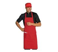 Grembiule Cuoco con Pettorina in Misto Cotone - Colori Vari - Isacco | Cucina