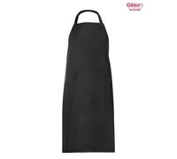 Grembiule Cuoco con Pettorina Vienna Nero Giblor's | Divisa Chef Cucina