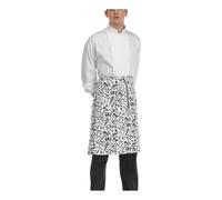 Grembiule Cuoco Vita Chefwear Grigio - EgoChef - Divisa Chef Aiuto Cuoco