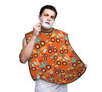 Grembiule da barba, da uomo, con motivo Monster Truck, per lavello, antiaderente, per la rasatura e la toelettatura, accessori da uomo con 2 ventose