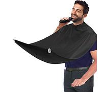 Grembiule da Barba, Impermeabile Telo per Barba, Cattura Barba e Capelli, Antiaderente, Con 2 Ventose, Regalo per Uomini, Regalo per La Festa del Padre, Regalo di Natale