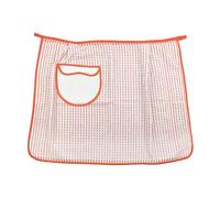 Grembiule da cucina a vita PAOLA cm.52x70 in spugna nido ape con tasca - Made in Italy (ARANCIO)
