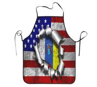 Grembiule Da Cucina America Grown Canary Islands Canary Islanders Root Bib Apron Impermeabile Grembiuli Chef Grembiule Per Caffetteria Fornelli Ristorante