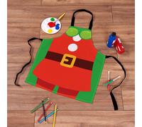 Grembiule Da Cucina Di Natale Per Bambini, Chef Elfo, Pinafore Impermeabile