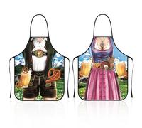 Grembiule da cucina, divertente grembiule da barbecue per uomo e donna, regolabile, grembiule da cucina, grembiule da Oktoberfest, grembiule da lavoro, grembiule da pittura, grembiule da cucina,
