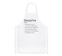 Grembiule Da Cucina Divertente Per Insegnanti Di Grammatica E Definizione