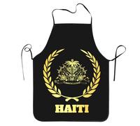 Grembiule Da Cucina Haiti Haitian Flag Grembiuli Impermeabile Bib Apron Uomo E Donna Grembiule Per Ristorante Caffetteria Giardinaggio
