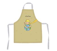 Grembiule da cucina per bambini Kiub Il Piccolo Principe e la Terra (56x44 cm)