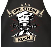 Grembiule Da Cucina Per Uomini A Tre Stelle Con Frasi Divertenti