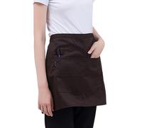 Grembiule da cucina regolabile nero perfetto per chef in ristoranti o case