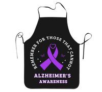 Grembiule Da Cucina Remember For Those That Cannot Alzheimer'S Ribbon Grembiuli Antimacchia Grembiuli Da Cucina Impermeabile Grembiule Per Fornelli Ristorante Caffetteria