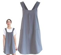 Grembiule da da cucina, indumento per la preparazione della cucina, abbigliamento da cucina multi tasca, design con regolabile, struttura del di organizzazione, preparazione dei