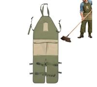 Grembiule da giardinaggio da donna | resistente e impermeabile | grembiule da lavoro da giardinaggio da donna per raccolta potatura lavori agricoli e cura delle piante uomini donne genitori, Kaki