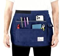 Grembiule da giardino - Attrezzi leggeri, per camicetta, da lavoro da giardino da uomo con tasche | grembiule da chef da donna per cucina, grigliate, pittura, l, blu, Se référer au