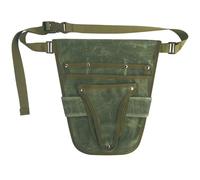 Grembiule da giardino da donna, cintura regolabile con tasche, in tela cerata, resistente, cintura da lavoro per giardinaggio