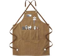 Grembiule Da Lavoro - Grembiule Da Saldatura Con Tasche per Attrezzi Cinghie Inc