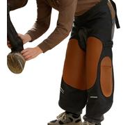 Grembiule da Mascalcia per Manutenzione Equina,Pantaloni Regolabili Heavy-Duty Con 2 Tasche Per Attrezzi - Grembiule da Saldatura - Per Vigili Del Fuoco Meccanico Macchinista Falegname Cantiere Offici