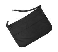 Grembiule da Parrucchiera con Tasche Multiple e Cintura Regolabile | Poliestere e Nailon Neri, per Saloni di Bellezza e Sessioni , Stile Professionale
