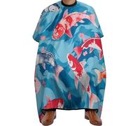 Grembiule Da Parrucchiere Colorful Carp Fish Japanese Mantelle Per Parrucchiere Professionale Mantello Da Barbiere Antistatico Mantella Parrucchiere Per Parrucchieri Hair Styling 140x168cm