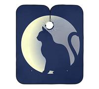 Grembiule Da Parrucchiere Gatto Oscuro, Grembiule Da Salone Professionale Parrucchiere Panno Grembiule Fashion Taglio Capelli Per Adulti Taglio E Capelli Che Muoiono Styling