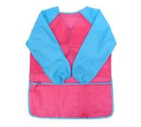 Grembiule da Pittura Bambini Impermeabile Scuola con 3 Tasche per Bambini 8-10 Anni (Taglia L)