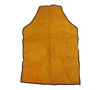 Grembiule da saldatore in pelle bovina 65 x 90 cm resistente al calore | Vera pelle bovina, resistente al calore, resistente alle scintille, flessibile, ideale per lavori di saldatura