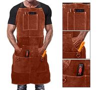 Grembiule da Saldatura Grado Professionale 6 Tasche Materiale Copertura Corpo Co
