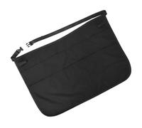 Grembiule da Salone con Cintura Regolabile, Tasche Multiple | Poliestere e Nylon Neri, per Pennelli Cosmetici e Forbici, Uso in Saloni e Styling Esterno