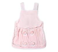 Grembiule da toelettatura per gatti - Grembiule da abbraccio con coulisse, materiale morbido e traspirante, tracolla con ritagli | Grembiul versatile per adulti amanti degli animali che puliscono il