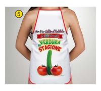 Grembiule dello chef per il tuo addio al nubilato lo chef consiglia verdura di s