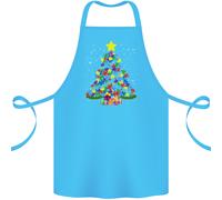 Grembiule Di Cotone 100% Biologico Per L'Autismo Natale Consapevolezza Autistica