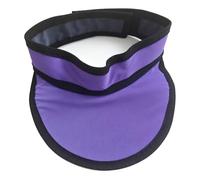 Grembiule di Piombo Comodo collare per radiografia della tiroide, protezione per il collo viola morbida per protezione dalle radiazioni per uso medico quotidiano(0.5mmpb)