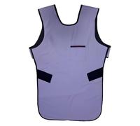 Grembiule di Piombo Grembiule In Piombo Per Radiografia Dentale, Gilet Leggero In Piombo Viola Per Protezione Dalle Radiazioni, Unisex, Regolabile, Scudi Per Radiologia 0,5 Mmpb(Large)