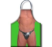 Grembiule Erotico da Uomo Diablo Picante - Poliestere