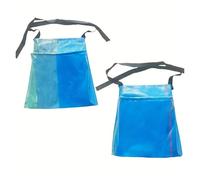 Grembiule for raccolta di frutta e verdura da 2 pezzi, borsa for la verdure a vita grembiule impermeabile for for della per Giardino