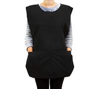 Grembiule gilè nero, impermeabile, taglia unica (unisex), abbigliamento da lavoro per barbieri e parrucchieri