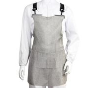Grembiule Grembiule Di Protezione Di Sicurezza Da Macellaio,Grembiule In Cotta Di Maglia In Acciaio Inossidabile 316 In Metallo, Resistente Al Taglio E Alle Coltellate,Sicuro,Durevole W55xL80cm