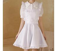 Grembiule impermeabile a prova di olio balza Strap Crossing Household Kitchen Nail Work Clothes Chef grembiule House Gadget accessori