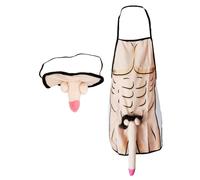 Grembiule impertinente di Willy Pene di Pene di pisello e maschera per gli