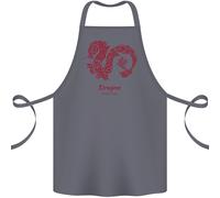 Grembiule In Cotone 100% Biologico Anno Del Drago Zodiacale Cinese