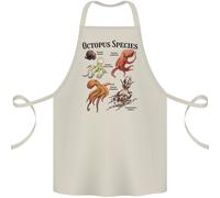 Grembiule In Cotone 100% Biologico Di Specie Di Polpo Sealife Subacquea