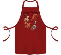 Grembiule In Cotone 100% Biologico Di Specie Di Polpo Sealife Subacquea