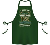 Grembiule In Cotone 100% Biologico Per Il 70° Compleanno Vintage Premium 1956