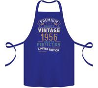 Grembiule In Cotone 100% Biologico Per Il 70° Compleanno Vintage Premium 1956