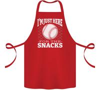 Grembiule In Cotone 100% Biologico, Sono Qui Solo Per Gli Snack