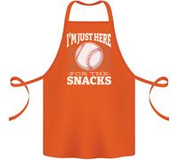 Grembiule In Cotone 100% Biologico, Sono Qui Solo Per Gli Snack