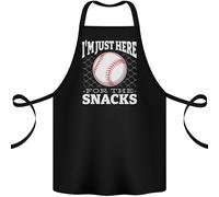 Grembiule In Cotone 100% Biologico, Sono Qui Solo Per Gli Snack